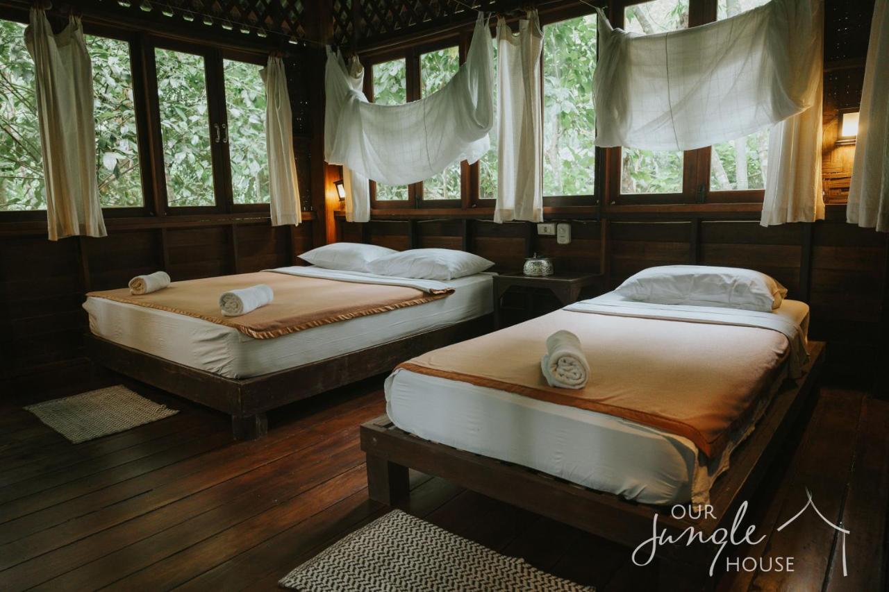 Hotel Our Jungle House Khao Sok National Park Exterior foto